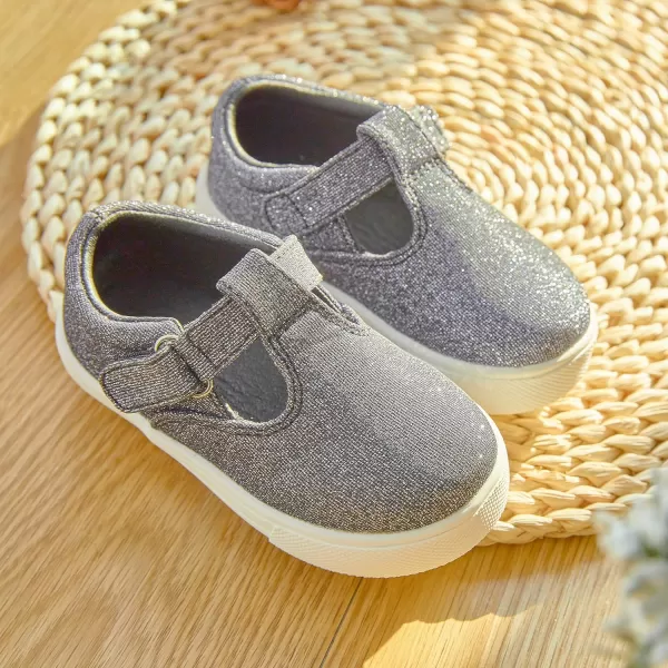 Felix &amp; Flora Toddler/Little Kid Girls Running Shoes Sports Sneakers Princess Casual Glitter Shoes.