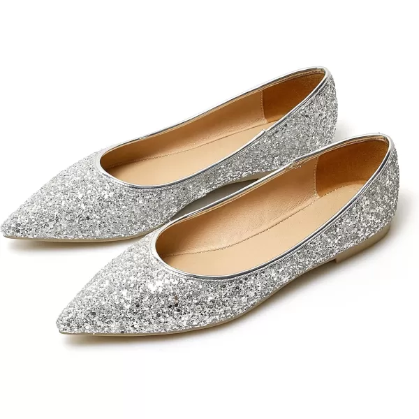 Felix &amp; Flora Women's Ballet Flats Comfortable Classy Dress Shoes for Wedding Party Daily