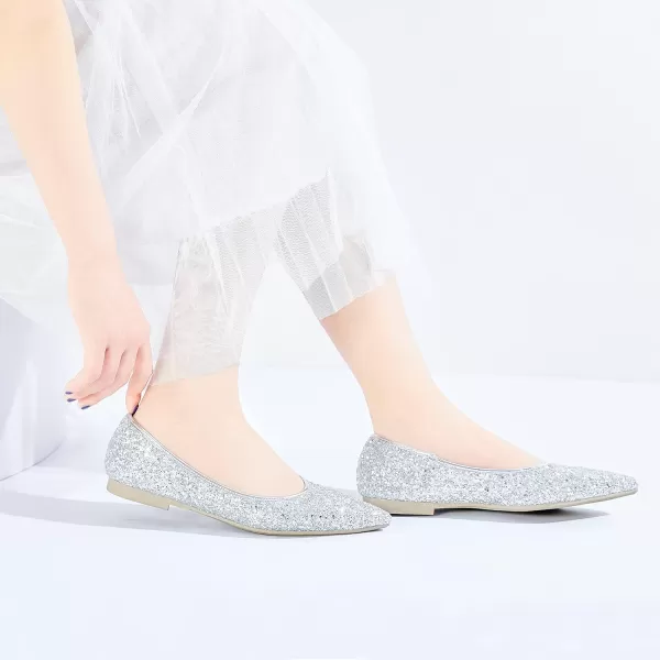 Felix &amp; Flora Women's Ballet Flats Comfortable Classy Dress Shoes for Wedding Party Daily