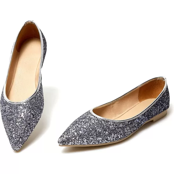Felix &amp; Flora Women's Ballet Flats Comfortable Classy Dress Shoes for Wedding Party Daily
