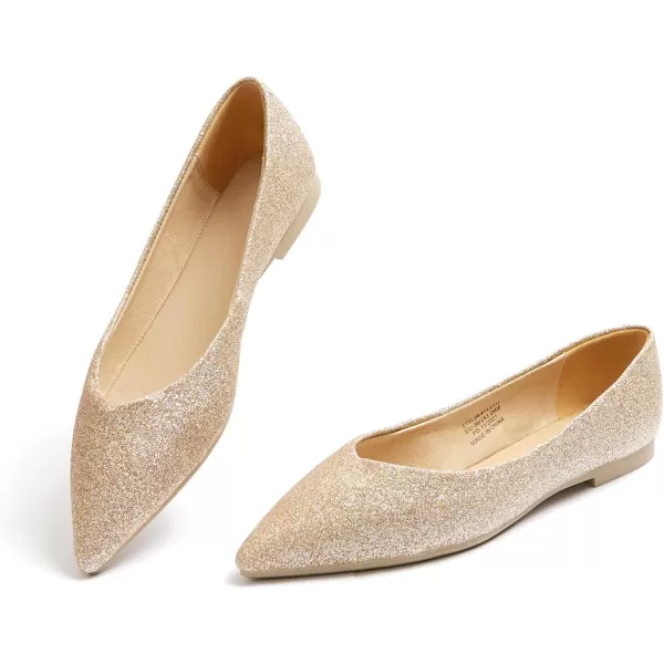 Felix &amp; Flora Women's Ballet Flats Comfortable Classy Dress Shoes for Wedding Party Daily