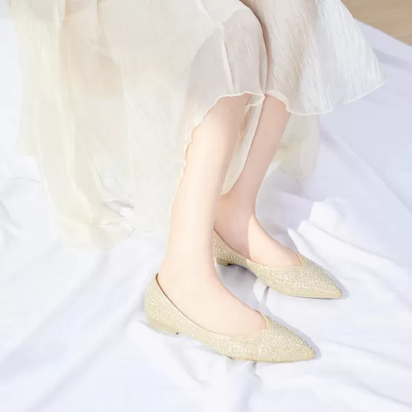 Felix &amp; Flora Women's Ballet Flats Comfortable Classy Dress Shoes for Wedding Party Daily