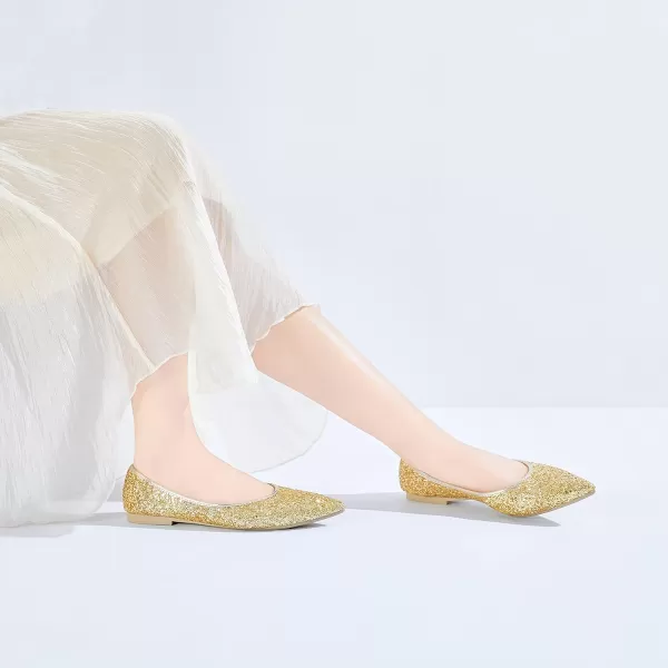 Felix &amp; Flora Women's Ballet Flats Comfortable Classy Dress Shoes for Wedding Party Daily