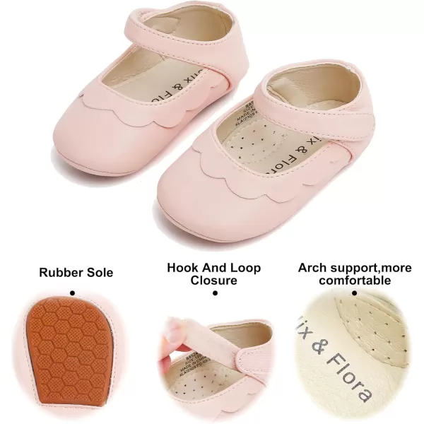Soft Sole Baby Shoes - Infant Baby Walking Shoes Moccasins Rubber Sole Crib Shoes