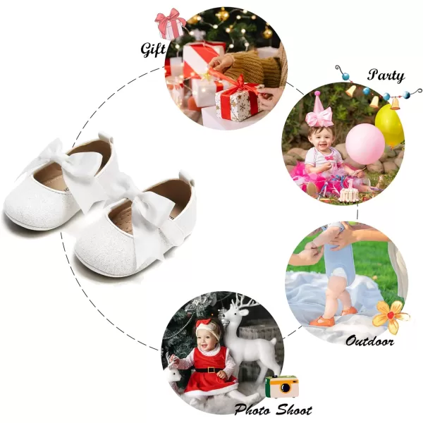 Soft Sole Baby Shoes - Infant Baby Walking Shoes Moccasins Rubber Sole Crib Shoes