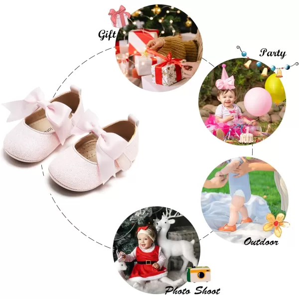 Soft Sole Baby Shoes - Infant Baby Walking Shoes Moccasins Rubber Sole Crib Shoes