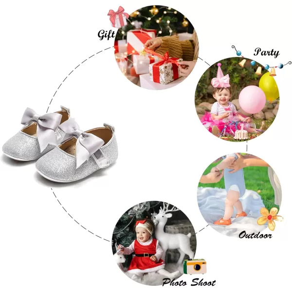 Soft Sole Baby Shoes - Infant Baby Walking Shoes Moccasins Rubber Sole Crib Shoes