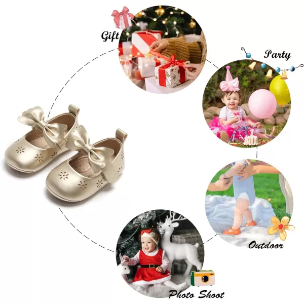 Soft Sole Baby Shoes - Infant Baby Walking Shoes Moccasins Rubber Sole Crib Shoes