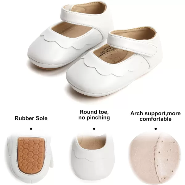 Soft Sole Baby Shoes - Infant Baby Walking Shoes Moccasins Rubber Sole Crib Shoes