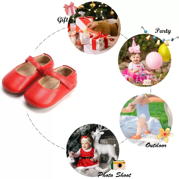 Soft Sole Baby Shoes - Infant Baby Walking Shoes Moccasins Rubber Sole Crib Shoes