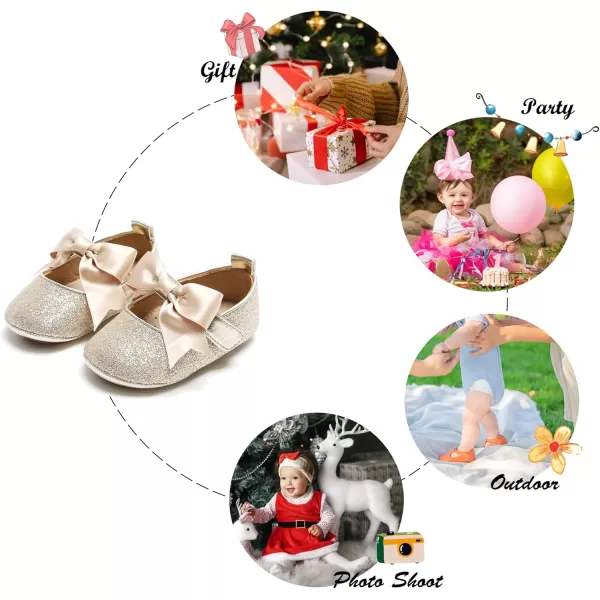 Soft Sole Baby Shoes - Infant Baby Walking Shoes Moccasins Rubber Sole Crib Shoes