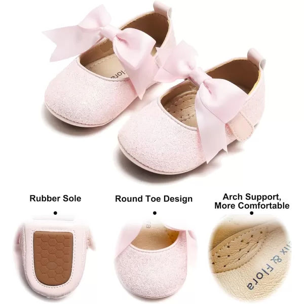 Soft Sole Baby Shoes - Infant Baby Walking Shoes Moccasins Rubber Sole Crib Shoes