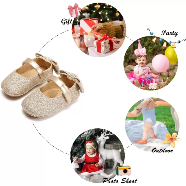 Soft Sole Baby Shoes - Infant Baby Walking Shoes Moccasins Rubber Sole Crib Shoes