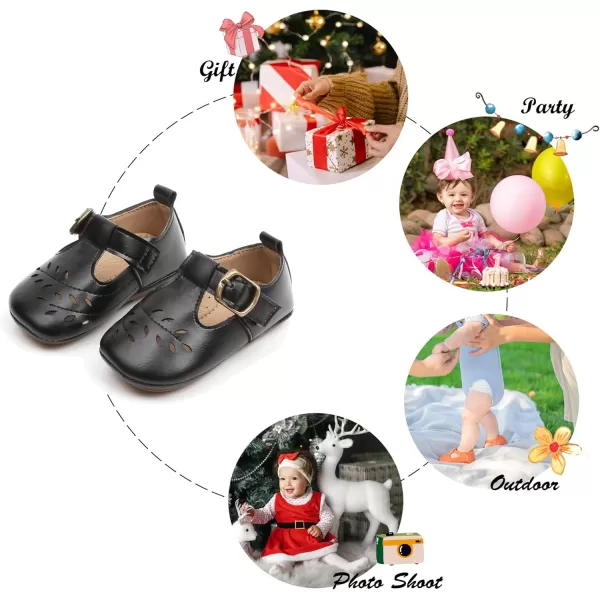 Soft Sole Baby Shoes - Infant Baby Walking Shoes Moccasins Rubber Sole Crib Shoes