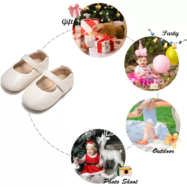 Soft Sole Baby Shoes - Infant Baby Walking Shoes Moccasins Rubber Sole Crib Shoes