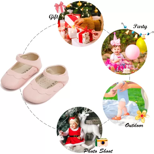 Soft Sole Baby Shoes - Infant Baby Walking Shoes Moccasins Rubber Sole Crib Shoes