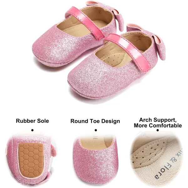 Soft Sole Baby Shoes - Infant Baby Walking Shoes Moccasins Rubber Sole Crib Shoes