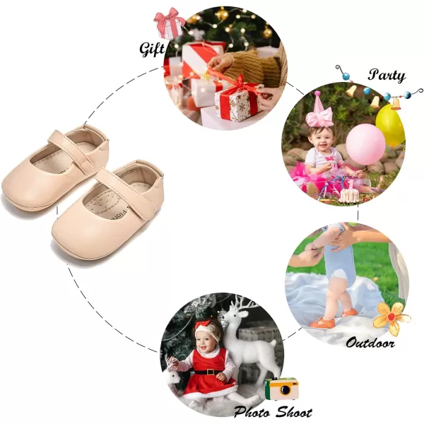 Soft Sole Baby Shoes - Infant Baby Walking Shoes Moccasins Rubber Sole Crib Shoes