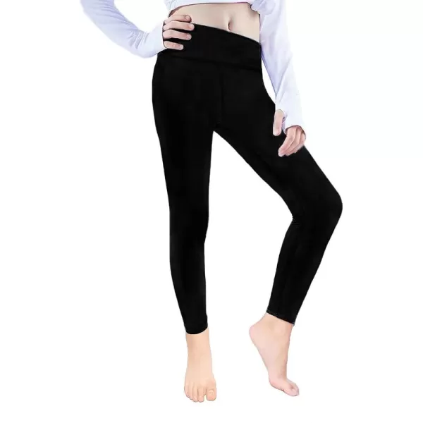 Felix &amp; Flora Girls Yoga Legging High Waist Active Pants for Workout Dance Running