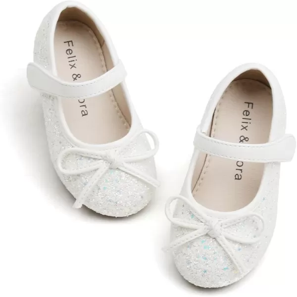 B880-glitter White