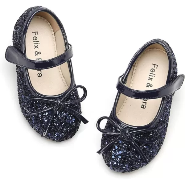 B802-glitter Navy Blue