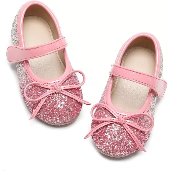 Felix &amp; Flora Toddler Flower Girl Dress Shoes - Girl Ballet Flats Party School Shoes Wedding