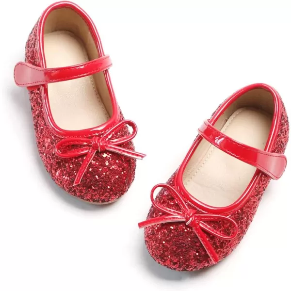 Felix &amp; Flora Toddler Flower Girl Dress Shoes - Girl Ballet Flats Party School Shoes Wedding