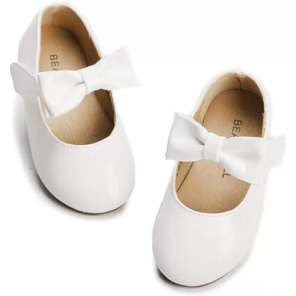 Felix &amp; Flora Toddler Flower Girl Dress Shoes - Girl Ballet Flats Party School Shoes Wedding