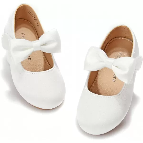 Felix &amp; Flora Toddler Flower Girl Dress Shoes - Girl Ballet Flats Party School Shoes Wedding