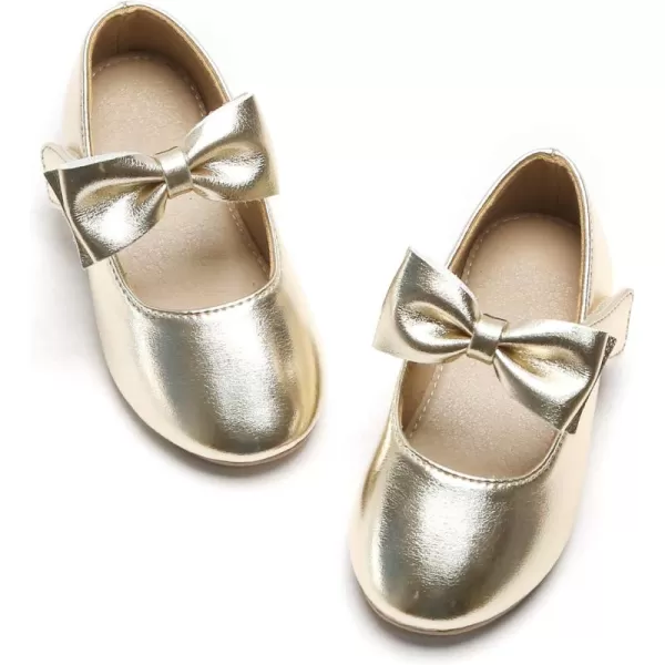 Felix &amp; Flora Toddler Flower Girl Dress Shoes - Girl Ballet Flats Party School Shoes Wedding