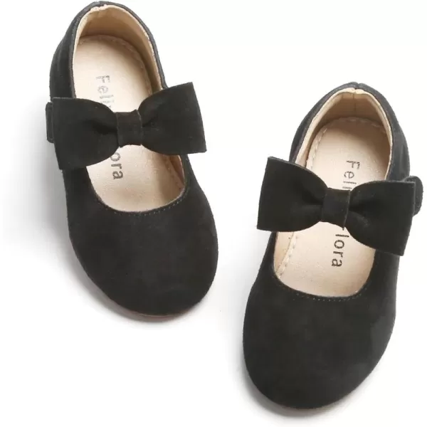 Felix &amp; Flora Toddler Flower Girl Dress Shoes - Girl Ballet Flats Party School Shoes Wedding