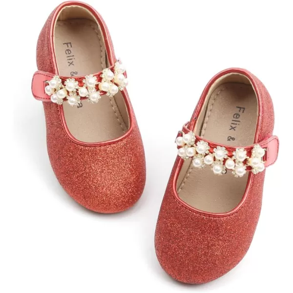 B873-glitter Red