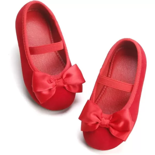 Felix &amp; Flora Toddler Flower Girl Dress Shoes - Girl Ballet Flats Party School Shoes Wedding