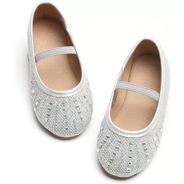 Felix &amp; Flora Toddler Flower Girl Dress Shoes - Girl Ballet Flats Party School Shoes Wedding