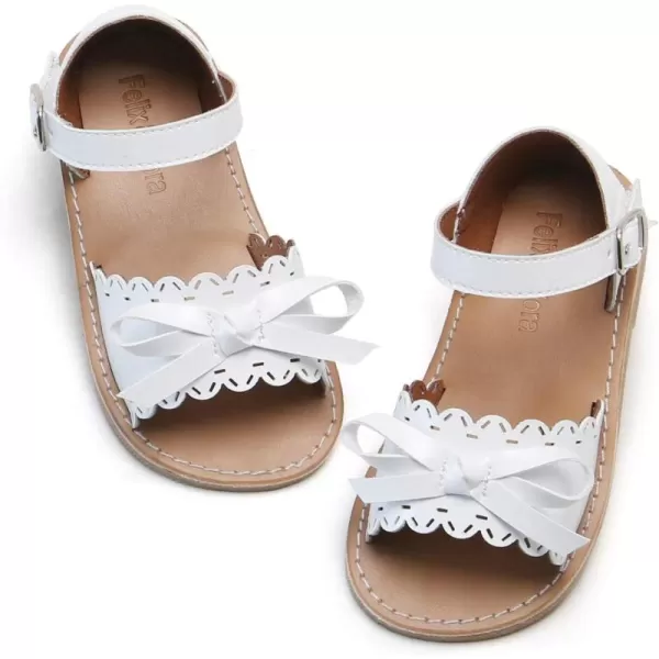 Felix &amp; Flora Toddler Girl Sandals - Little Girl Easter Summer Dress Shoes Lightweight Open Toe Beach Holiday.