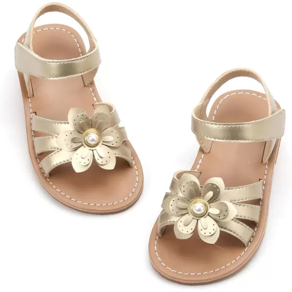 Felix &amp; Flora Toddler Girl Sandals - Little Girl Easter Summer Dress Shoes Lightweight Open Toe Beach Holiday.