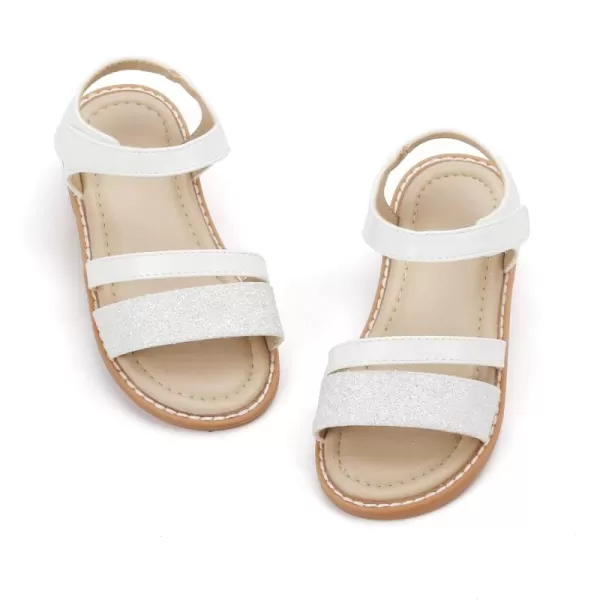 Felix &amp; Flora Toddler Girl Sandals - Little Girl Easter Summer Dress Shoes Lightweight Open Toe Beach Holiday.