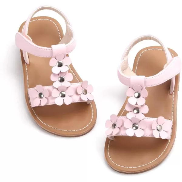 Felix &amp; Flora Toddler Girl Sandals - Little Girl Easter Summer Dress Shoes Lightweight Open Toe Beach Holiday