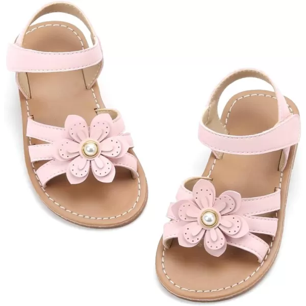 Felix &amp; Flora Toddler Girl Sandals - Little Girl Easter Summer Dress Shoes Lightweight Open Toe Beach Holiday.