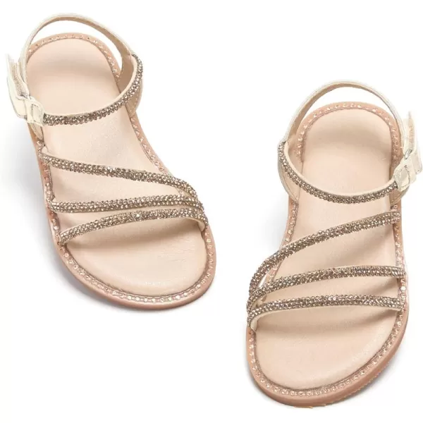 Felix &amp; Flora Toddler Girl Sandals - Little Girl Easter Summer Dress Shoes Lightweight Open Toe Beach Holiday