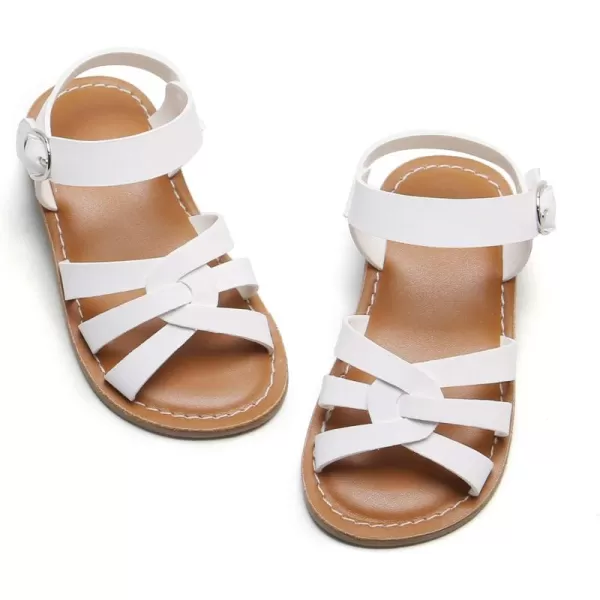 Felix &amp; Flora Toddler Girl Sandals - Little Girl Easter Summer Dress Shoes Lightweight Open Toe Beach Holiday.