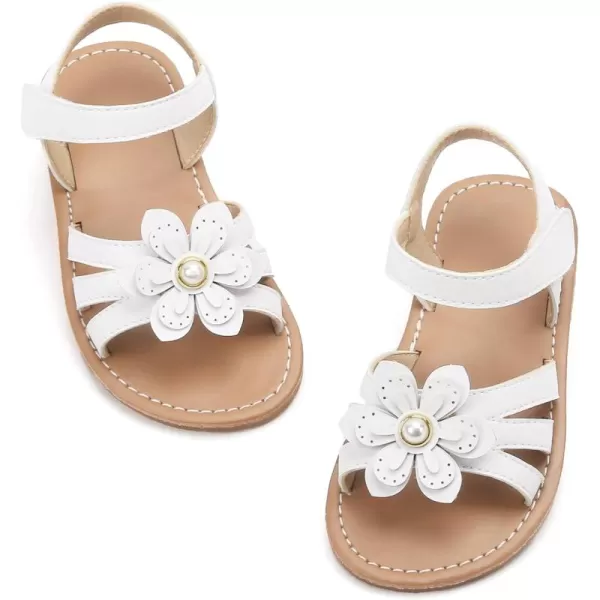 Felix &amp; Flora Toddler Girl Sandals - Little Girl Easter Summer Dress Shoes Lightweight Open Toe Beach Holiday.