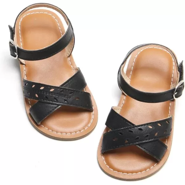Felix &amp; Flora Toddler Girl Sandals - Little Girl Easter Summer Dress Shoes Lightweight Open Toe Beach Holiday.