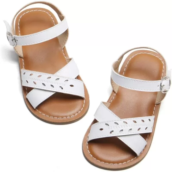 Felix &amp; Flora Toddler Girl Sandals - Little Girl Easter Summer Dress Shoes Lightweight Open Toe Beach Holiday.