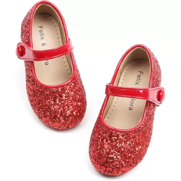 B876-glitter Red