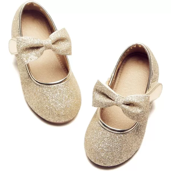 Felix &amp; Flora Toddler Little Girl Dress Shoes - Girl Mary Jane Flats Party School Wedding