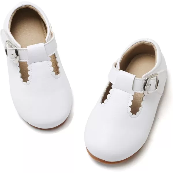 Felix &amp; Flora Toddler Little Girl Flat Oxfords Dress Shoes - Mary Jane Princess for Girl Party School Shoes.