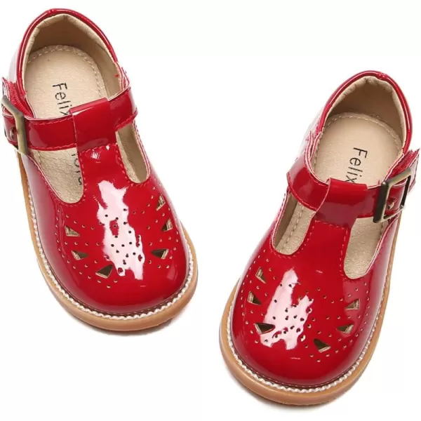 Felix &amp; Flora Toddler Little Girl Mary Jane Dress Shoes - Ballet Flats for Easter Flower Girl Party School Shoes.