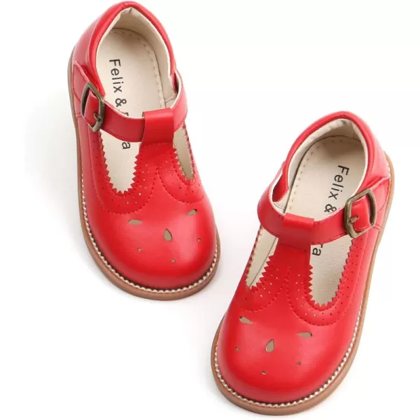 Felix &amp; Flora Toddler Little Girl Mary Jane Dress Shoes - Ballet Flats for Girl Party School Shoes
