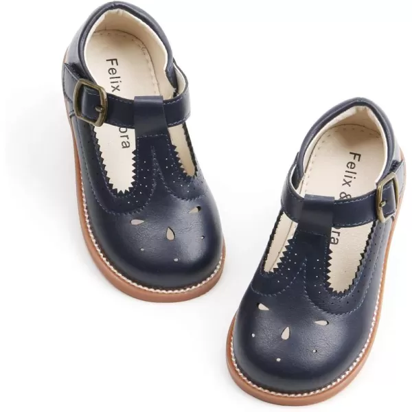 Felix &amp; Flora Toddler Little Girl Mary Jane Dress Shoes - Ballet Flats for Girl Party School Shoes